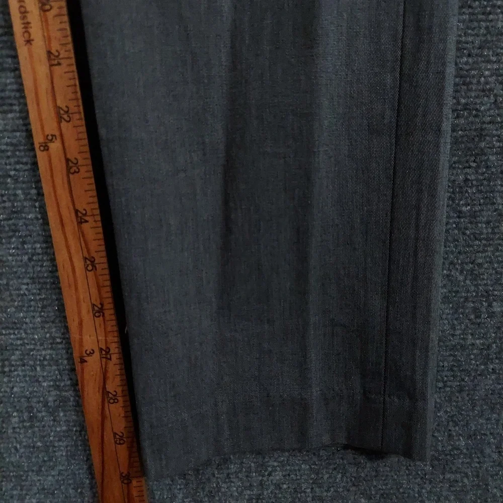 Bonobos Trouser Men 30x30 Gray Cotton Spandex Stretch Flat Front Pants 1896250